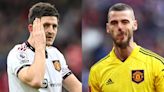 Erik ten Hag reveals stance on Harry Maguire and David de Gea with neither offered assurances on futures at Manchester United | Goal.com Singapore