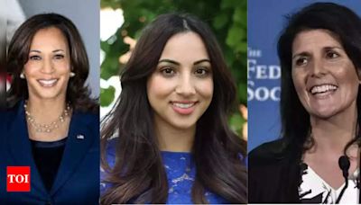 Kamala Harris, Shivani Raja, and other Indian-origin women reshaping politics globally | India News - Times of India