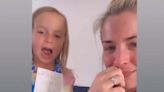 Gemma Atkinson fights tears at daughter's letter after death as she navigates children's grief for first time