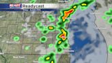 Scattered rain returns Thursday with an isolated strong storm