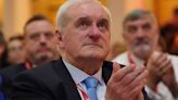 Bertie Ahern arrives at Defence Bill meeting