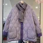 韓國2023冬季新款短版羽絨衣女韓版休閒時尚寬鬆白鴨絨小個子外套