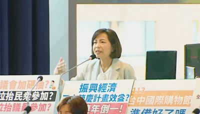 台中購物節若破百億就辦「議會加碼抽」 陳淑華質疑：巴結議員要預算過關 | 蕃新聞