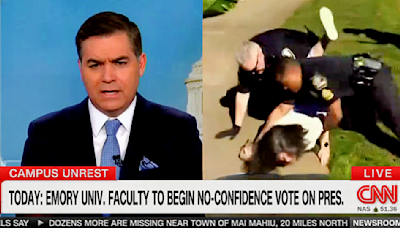 ‘I Still Can’t Get Over That!’ CNN’s Jim Acosta Stunned By Violence Used In Viral Arrest Of Professor