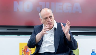 El TAD abre expediente a Javier Tebas y podría ser inhabilitado