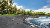 Hawaii's famous black sand beach could become a resort area