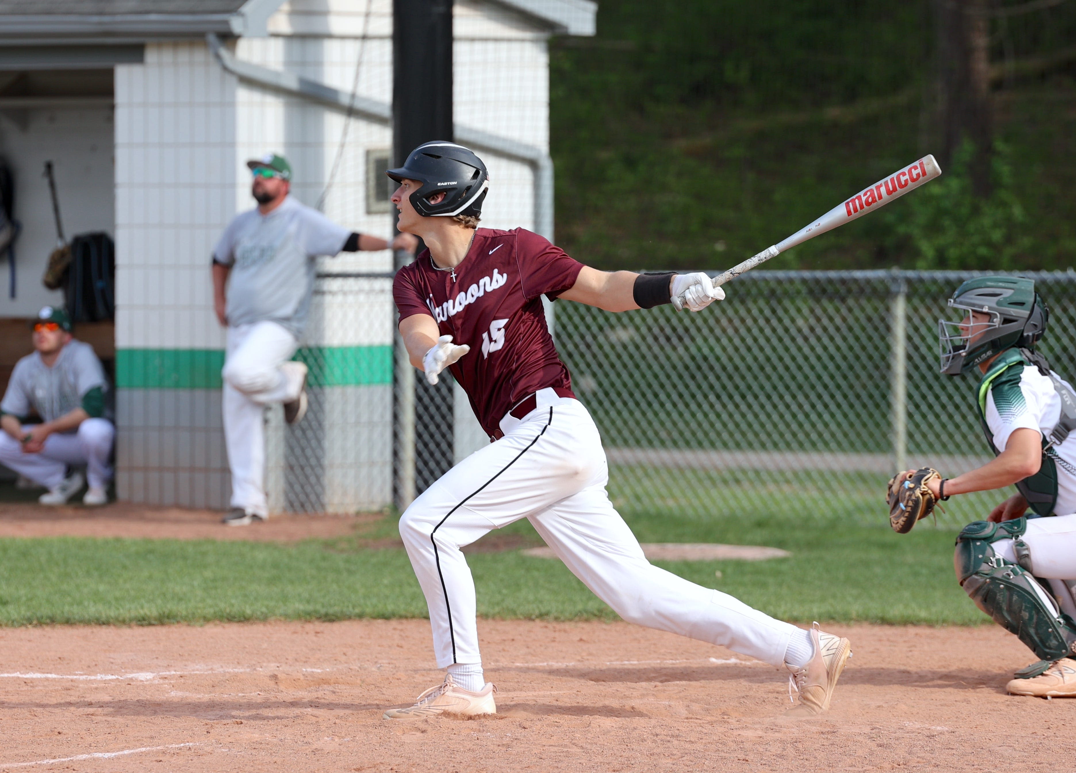 Holland Christian baseball offense finally explodes, leading to district title