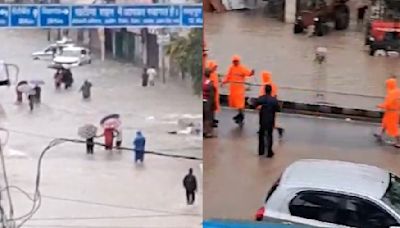 Uttarakhand rains: Massive downpour disrupts daily life, 'red alert' issued | VIDEO