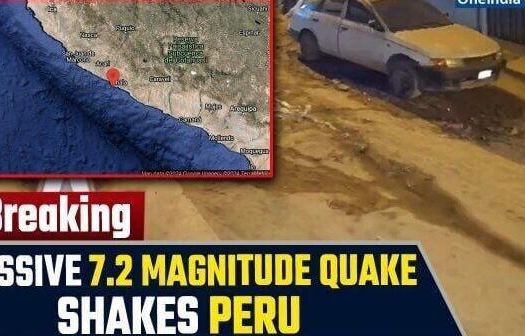 Peru Earthquake: Watch The Horrifying Moment A Massive 7.2 Magnitude Earthquake Struck Peru