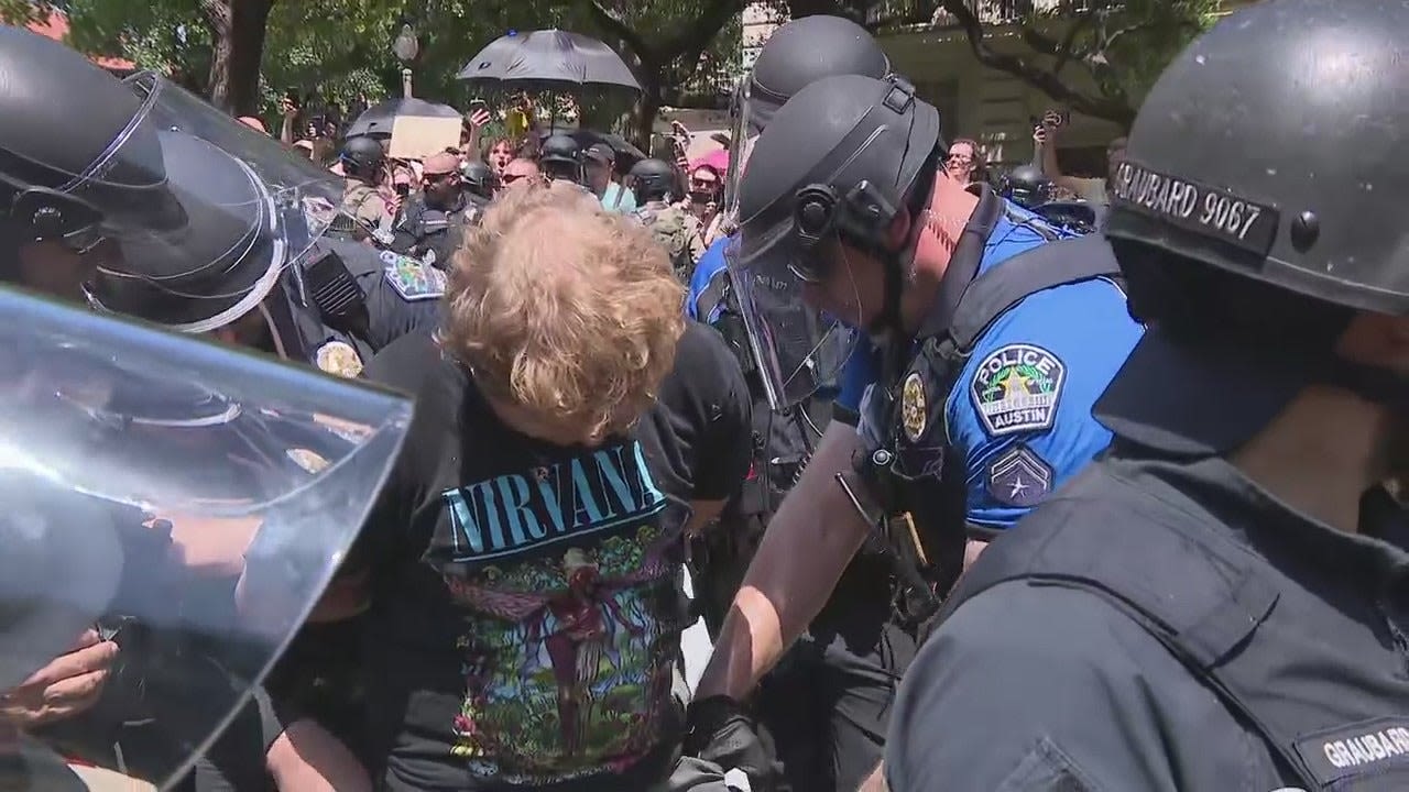 UT Austin protest: Arrested protesters still being held in Travis County Jail