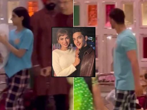 VIDEO: Lovebirds Khushi Kapoor, Vedang Raina Twin In Matching PJs As They Exit Anant...