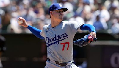 Dodgers' bullpen shuts down Athletics