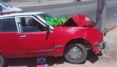 Sufre Familia accidente en el Francisco Villa