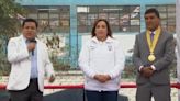 Presidenta Dina Boluarte participa en lanzamiento de campaña "Niños de Hierro"