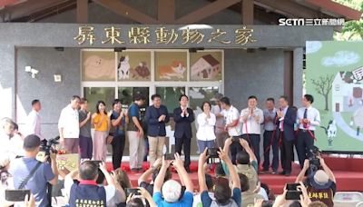 官邸新家人！賴清德領養截肢浪犬「斑斑」：確認過眼神