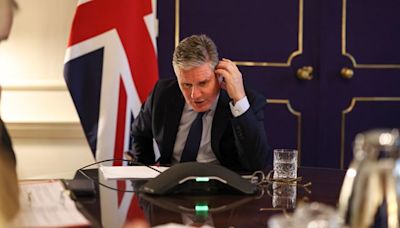 Starmer urges Iran to 'refrain from attacking Israel' in 'rare' phone call with country's president