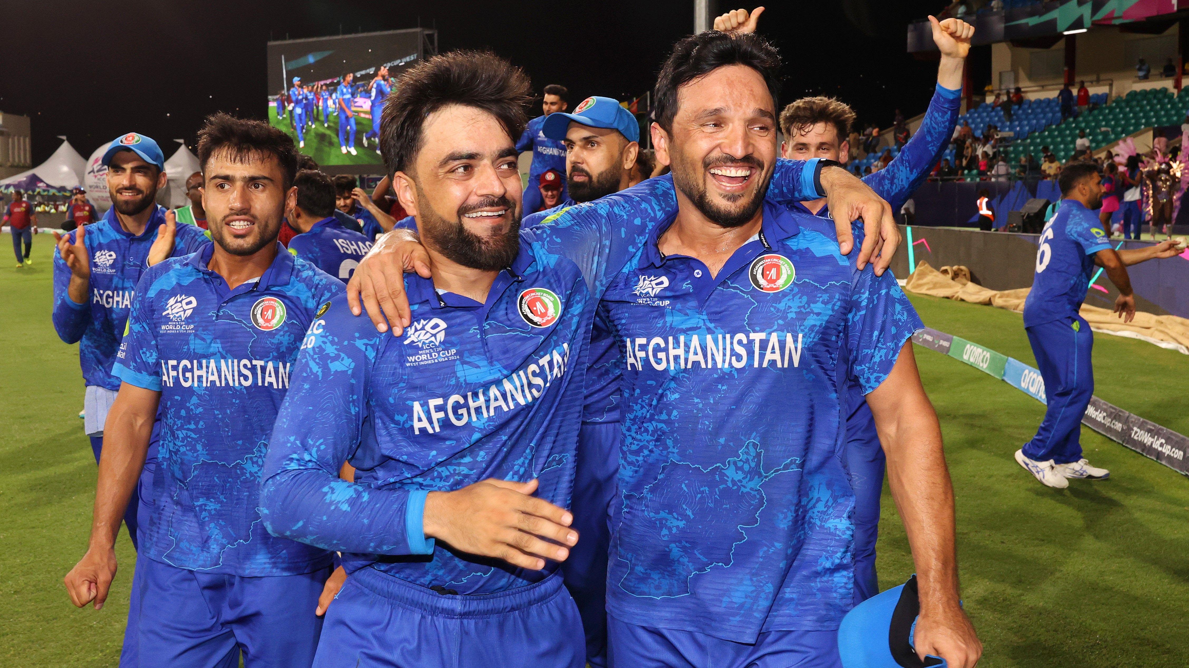 Afghanistan qualify for first World Cup semi-final