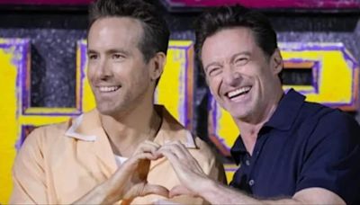 Ryan Reynolds and Hugh Jackman don hanboks in Korea to promote Deadpool & Wolverine