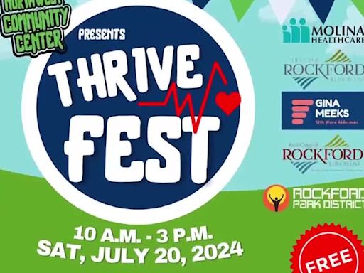 Northwest Community Center to host Thrive Fest Saturday