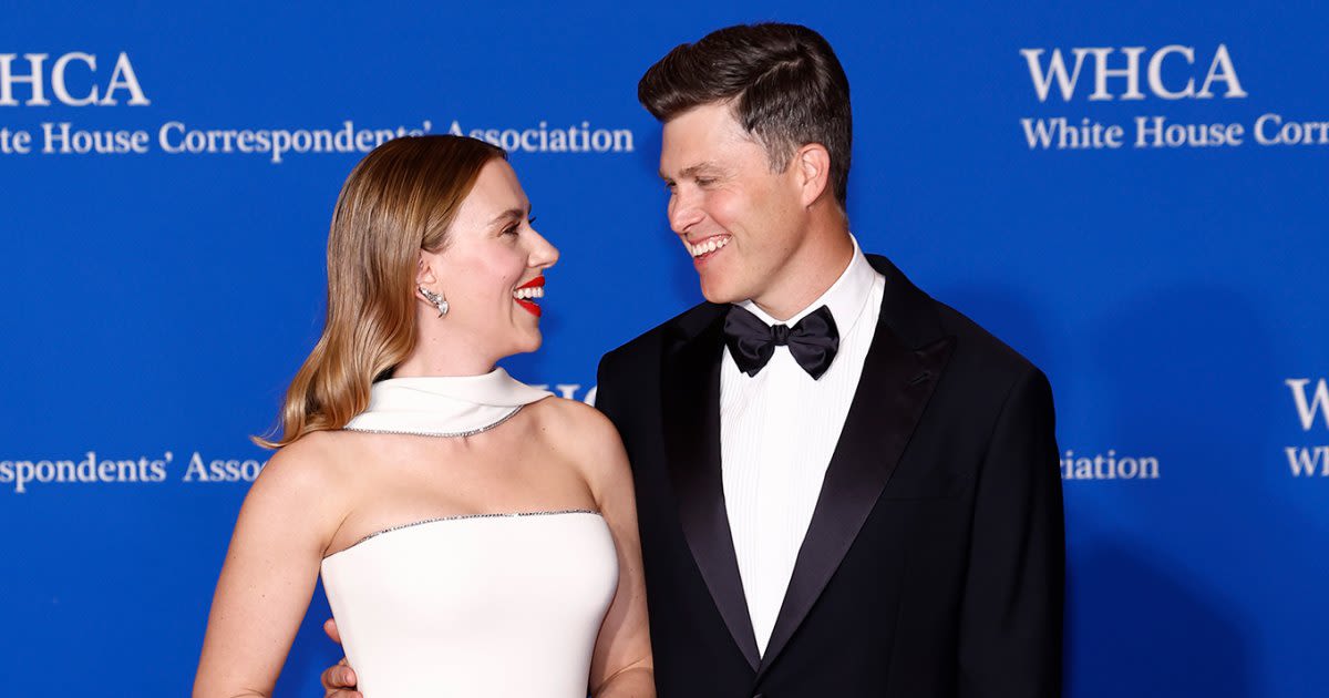 Colin Jost Jokes He Is 'Second Gentleman' to Scarlett Johansson