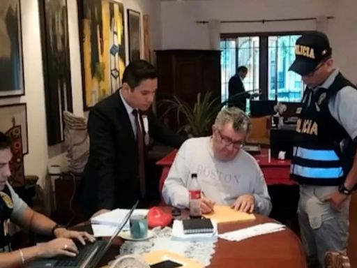 Allanan vivienda de periodista Juan Carlos Tafur en operativo Valkiria XI por caso de Patricia Benavides