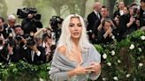 Kim Kardashian Wore a Gray Sweater to the 2024 Met Gala