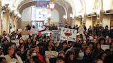 Students walk out at several CPS schools to demand City Council support cease-fire in Gaza