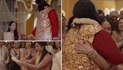 Anant Ambani embraces Radhika Merchant during pre-wedding ritual; watch video here