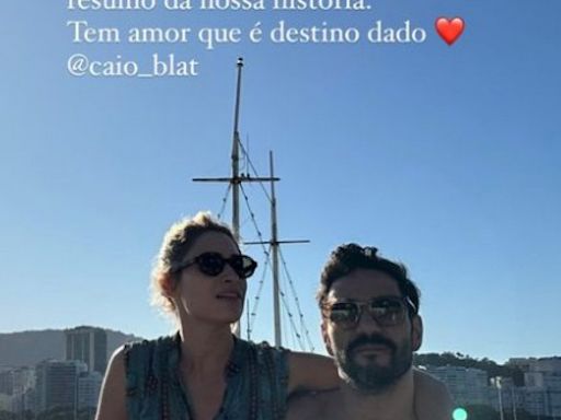 Luisa Arraes se declara para Caio Blat: 'Tem amor que é destino dado' | Celebridades | O Dia