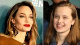 Angelina Jolie Poses With Mini-Me Daughter Vivienne, 15, on Red Carpet After Teenager Dropped Dad Brad Pitt's Last Name: Watch...