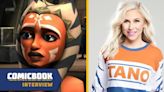 SDCC Her Universe Fashion Show: Star Wars Legend Ashley Eckstein Remembers Her Ahsoka LEGO Dress