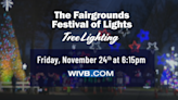 Watch live as Fairgrounds Festival of Lights turns on the holiday season Friday evening