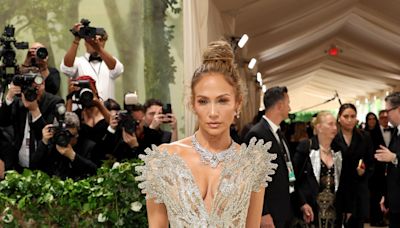 Met Gala 2024: Jennifer Lopez Stuns in Sheer Custom Schiaparelli Dress