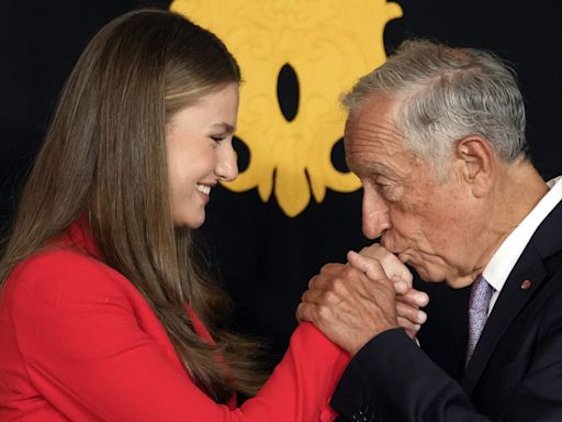 La princesa Leonor realiza su primer viaje oficial al exterior de España con una visita a Portugal