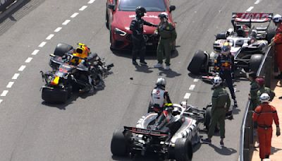 VIDEO: ¡Tremendo accidente de Checo Pérez en el GP de Mónaco!