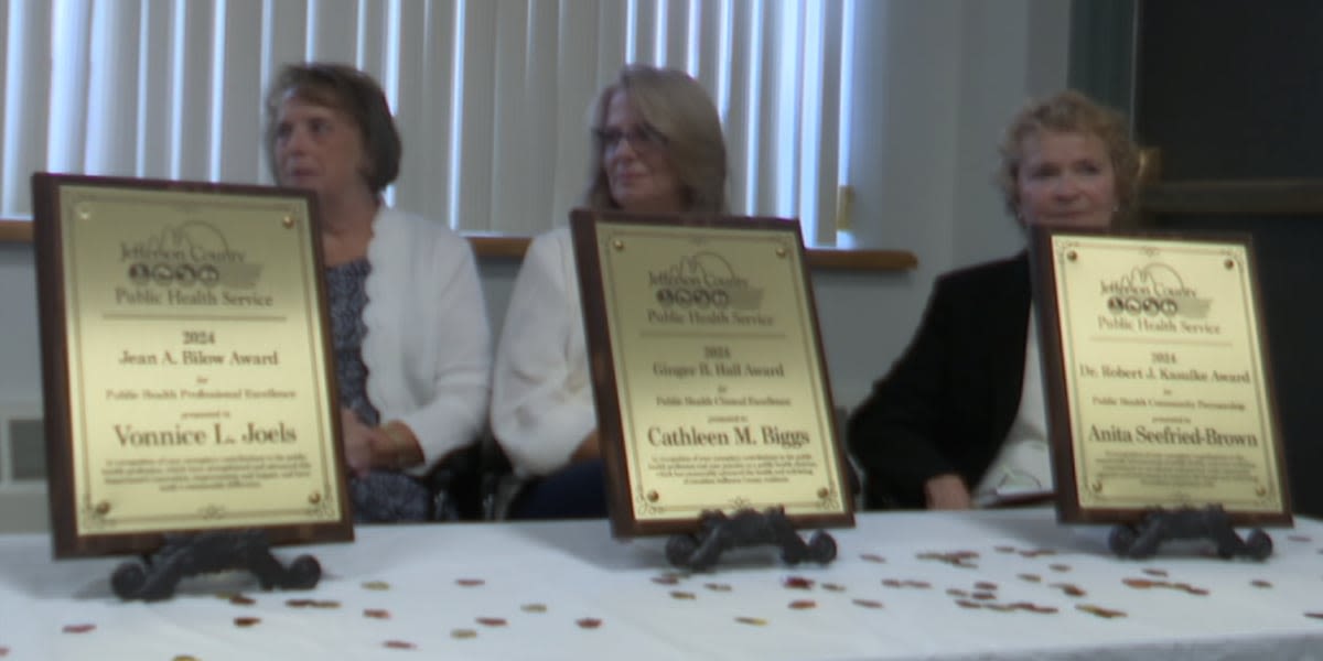 Jefferson County Public Health recognizes public health employees at awards ceremony