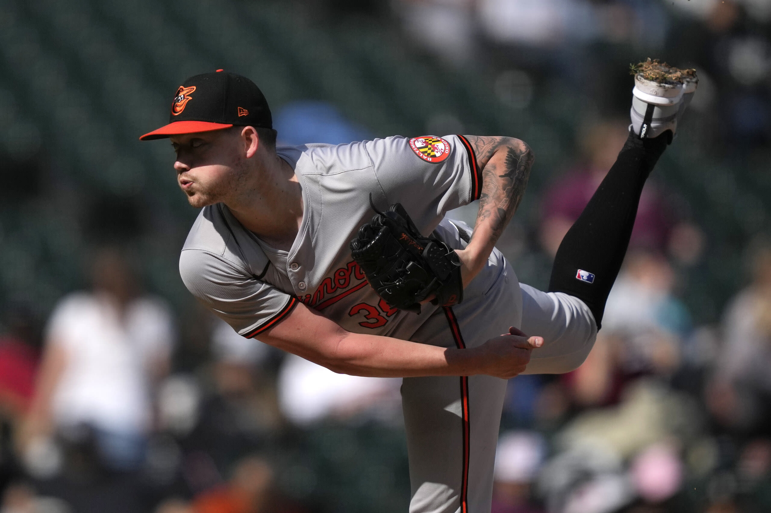 Bradish throws 7 no-hit innings as the Orioles sweep the White Sox with a 4-1 victory - WTOP News