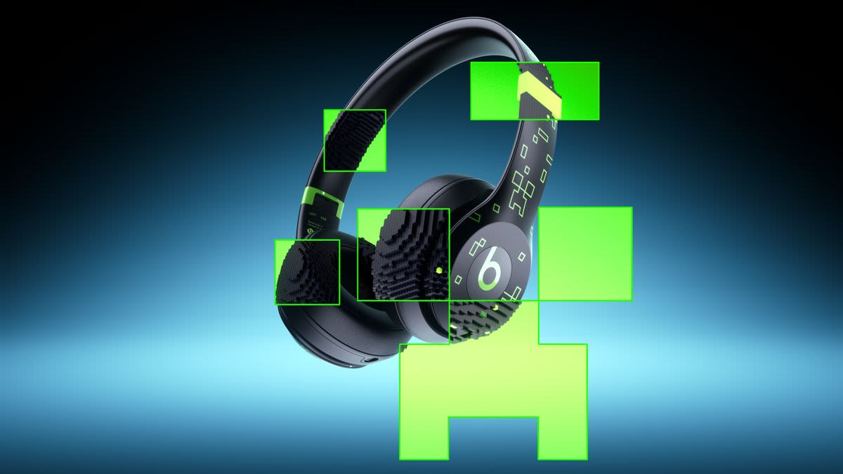 Apple Beats and Minecraft have joined forces to create this explosive (and exclusive) wireless headset you can buy now