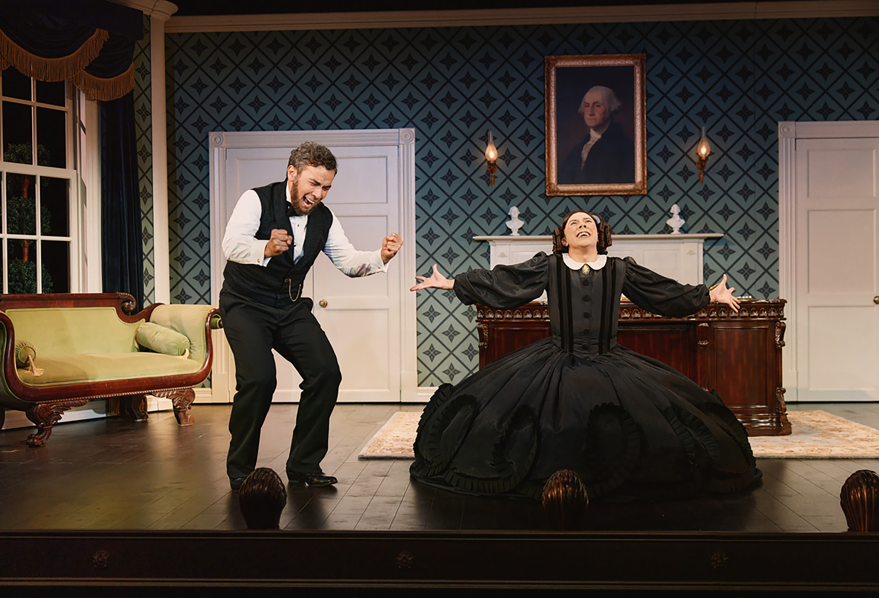 Review: 'Oh, Mary!' on Broadway is about an unhinged, hilarious Mary Todd Lincoln