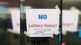 Good luck finding a lottery ticket! Several Virginia convenience stores stopped selling them on Thursday