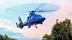 Medical helicopter responding to golf cart crash near Eldora Speedway