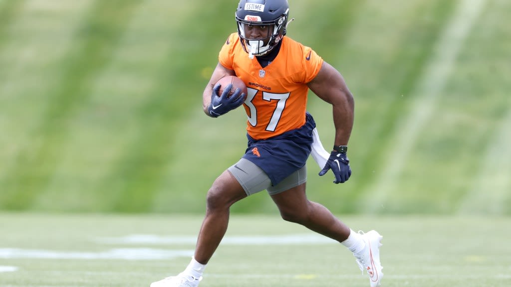 The first look at Audric Estime in Denver Broncos uniform