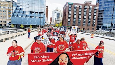 March for Missing and Murdered Indigenous People returning to Grand Rapids