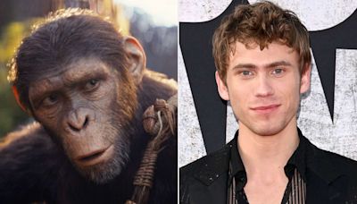 See the 'Kingdom of the Planet of the Apes' Cast Side-by-Side with Their Ape Characters