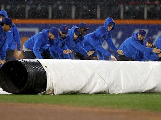 Dodgers-Mets opener at Citi Field postponed by rain in New York
