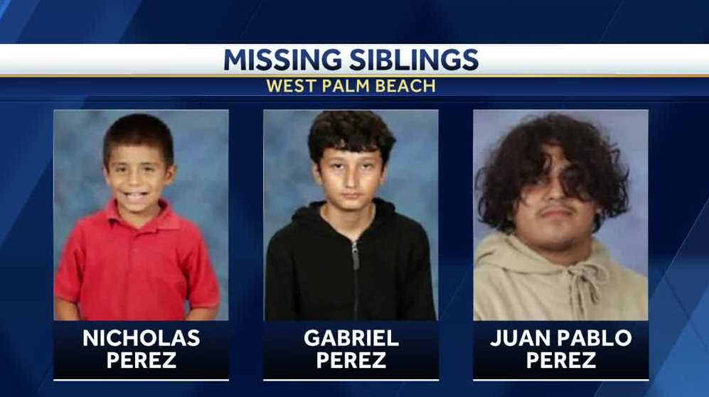 West Palm Beach police searching for missing children