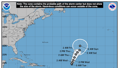 Storm tracker: Storm dumps heavy rain in NC, Gordon could re-intensify into tropical storm