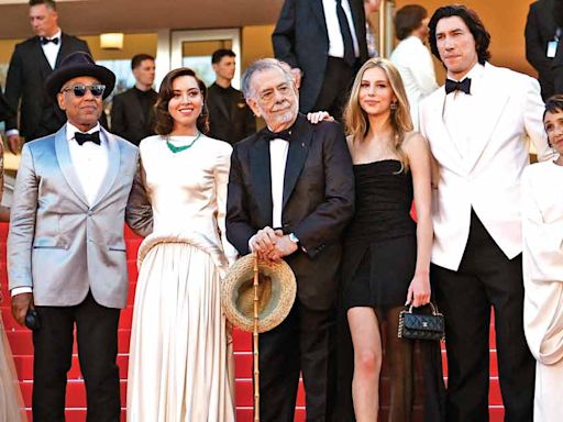 Coppola polariza a Cannes con Megalópolis