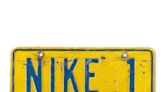 Vintage Nike 1 License Plate Being Auctioned by Sotheby’s