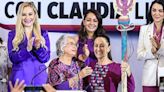 Recibe Claudia bastón de mando